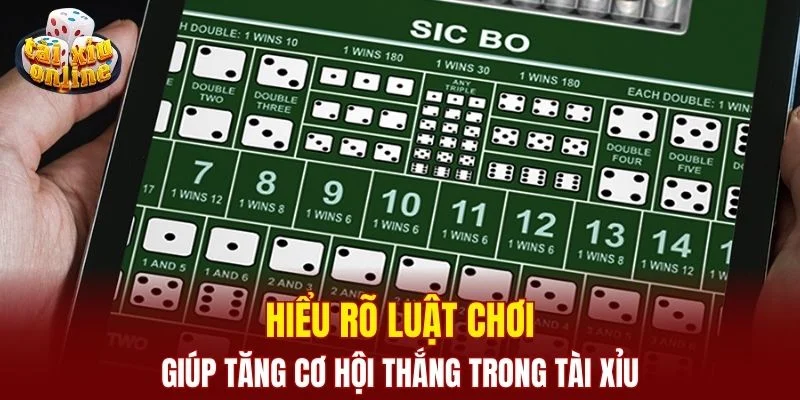 Tài Xỉu Siêu Tốc - Trải Nghiệm Cá Cược Nhanh Và Hấp Dẫn Hiểu rõ luật chơi giúp tăng cơ hội thắng trong tài xỉu