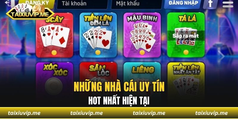 Chơi tài xỉu tại nhà cái nào uy tín, trả thưởng cao nhất? Những nhà cái uy tín, hot nhất hiện tại